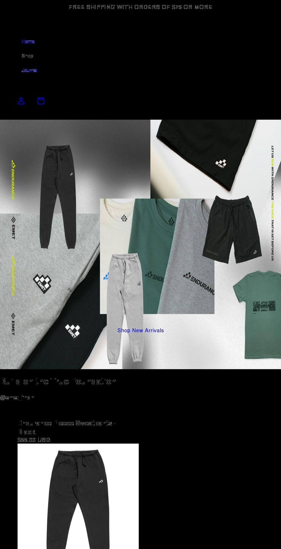 emet-fndn.com — Shopify storefront screenshot
