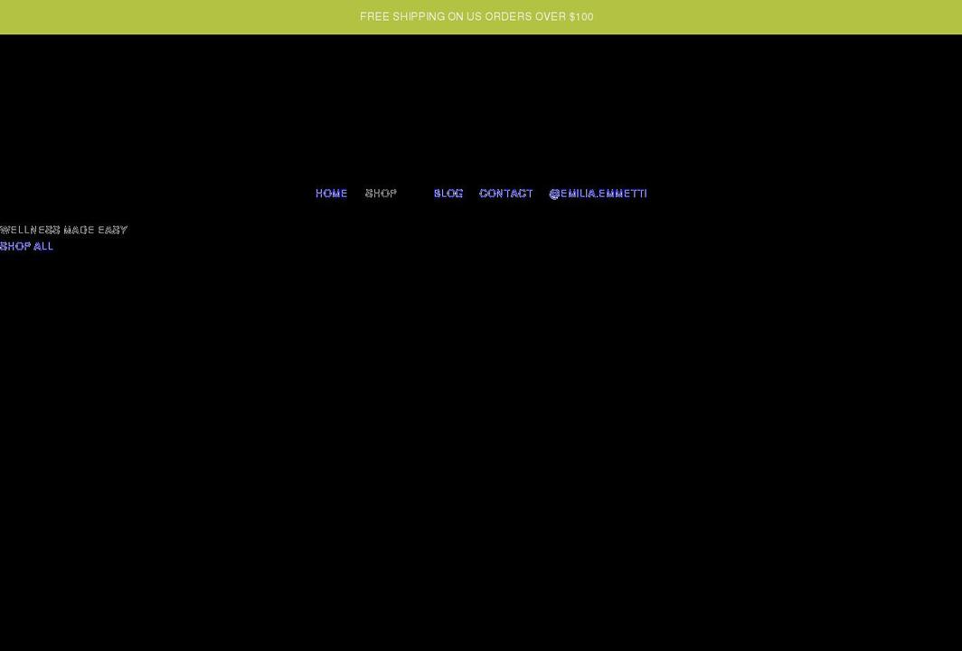 emiliaseats.com shopify website screenshot