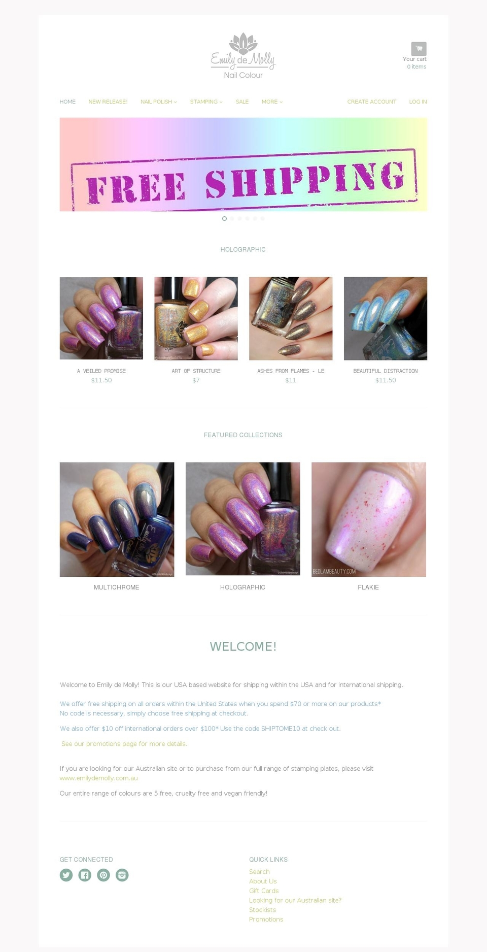 emily-de-molly.myshopify.com shopify website screenshot