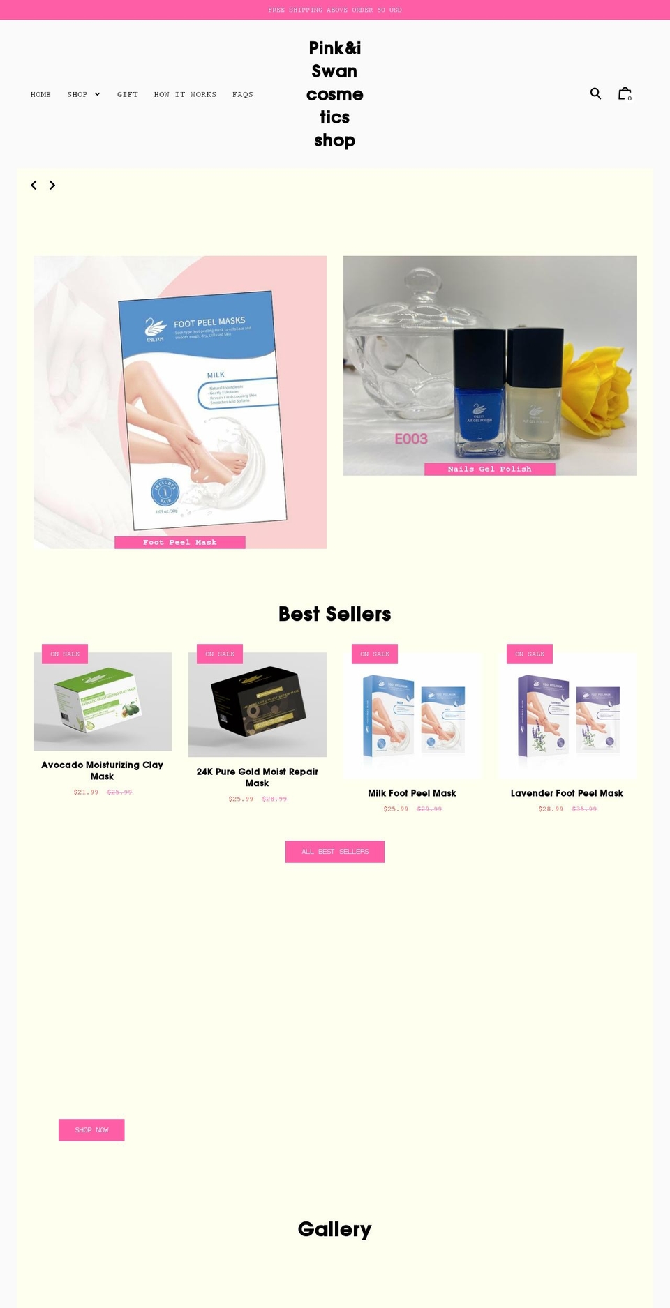 emily888.com shopify website screenshot