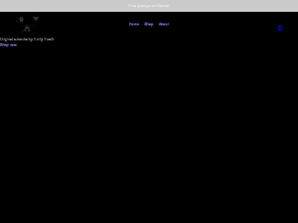 emilyheath.com.au shopify website screenshot