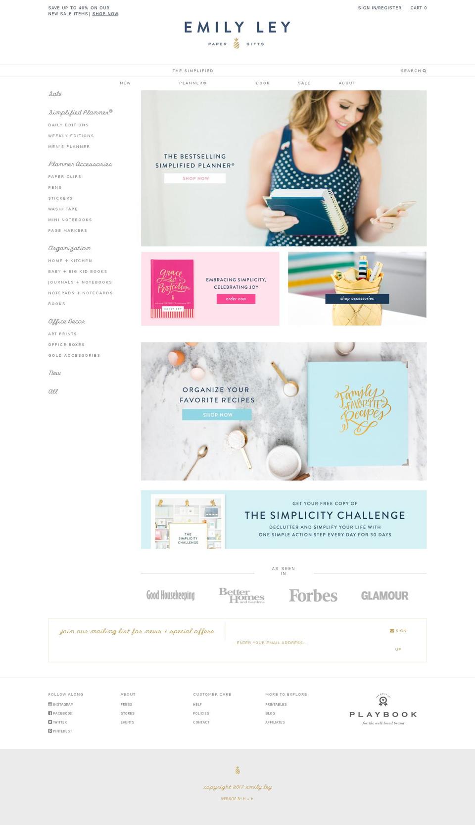 Emily Ley [Sections] Shopify theme site example emilyleypaper.com