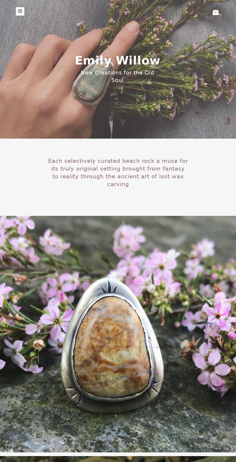 emilywillow.com — Shopify storefront screenshot
