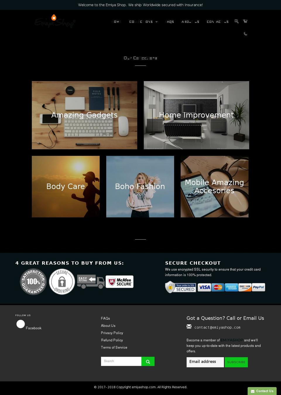 mindstheme-10apr20 Shopify theme site example emiyashop.com