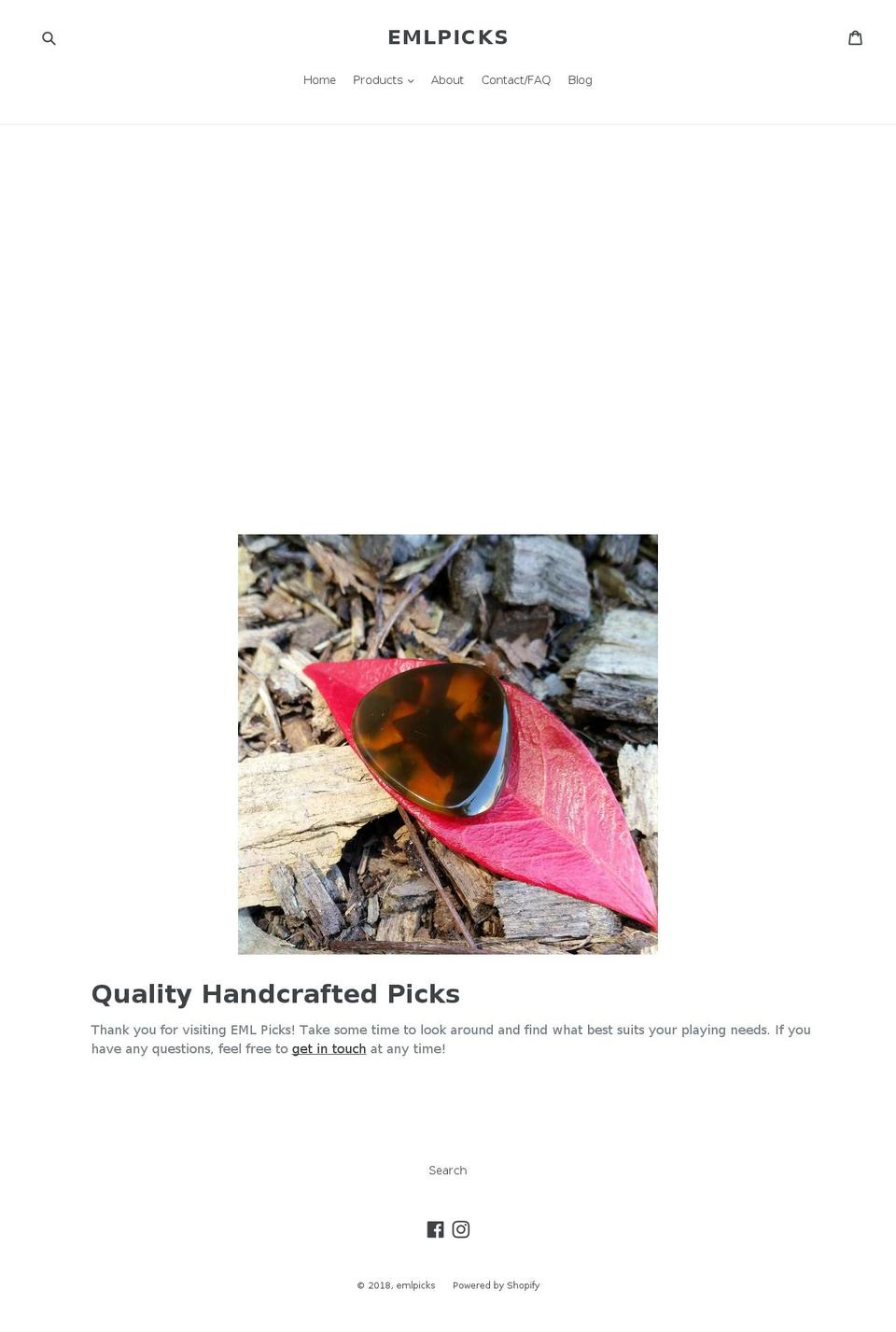 emlpicks.com shopify website screenshot