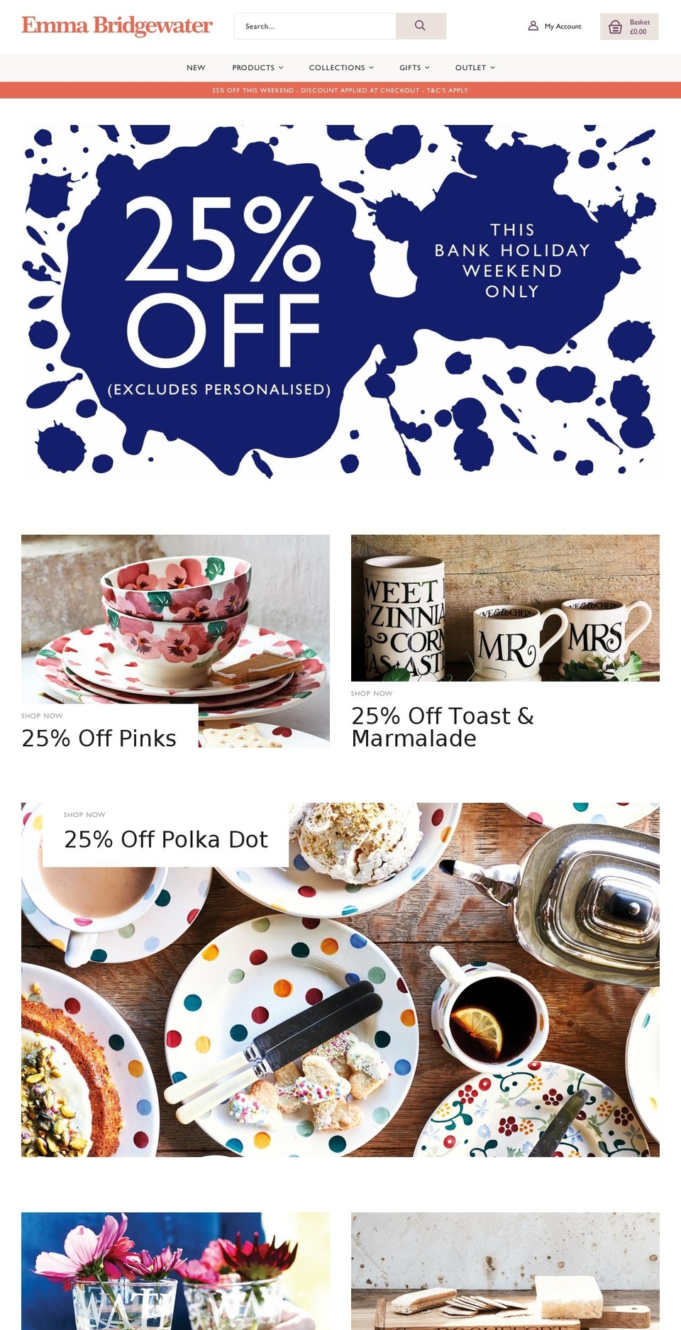 emmabridgewater.co.uk shopify website screenshot