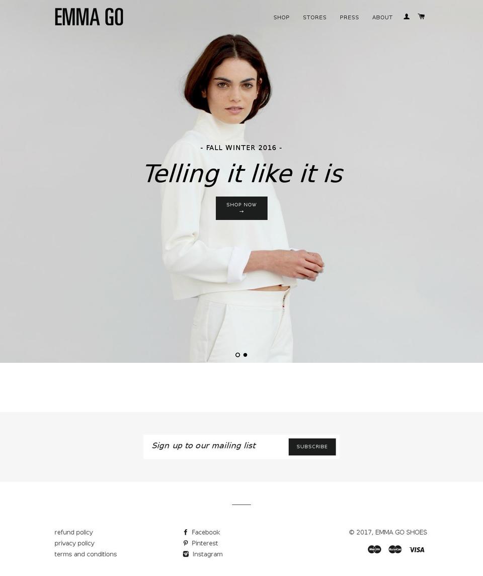 emmago.dk shopify website screenshot