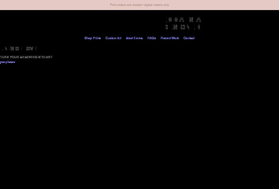 emmahilton.com shopify website screenshot