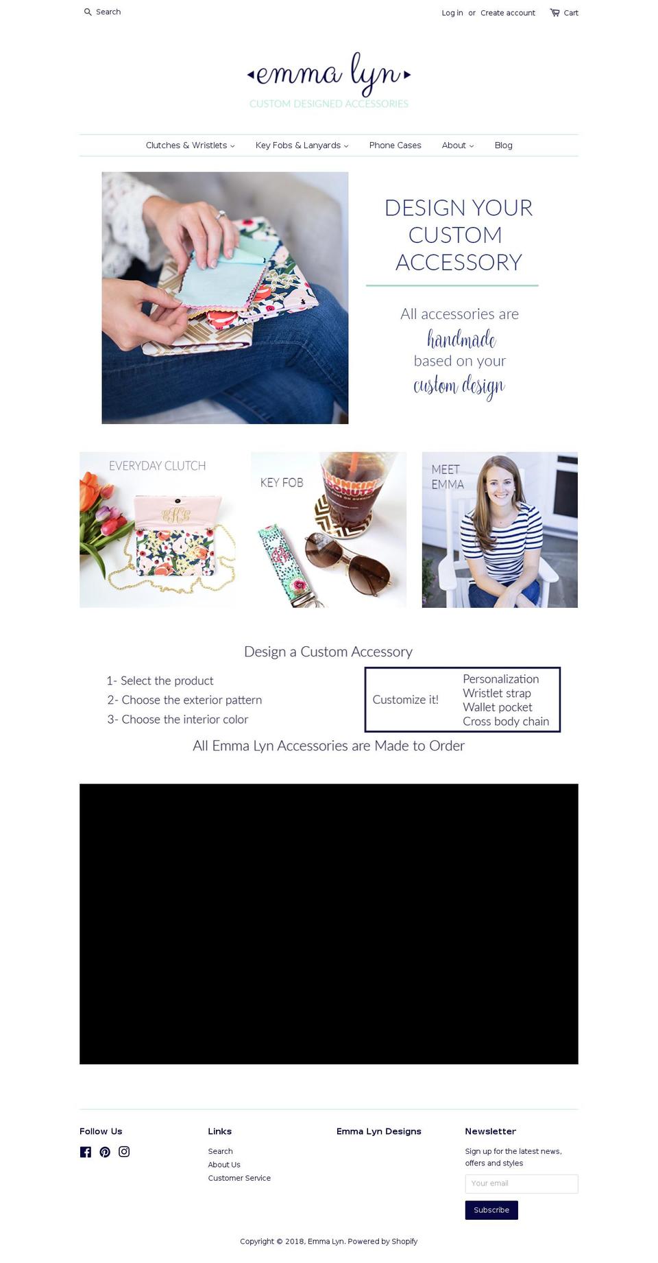 emmalynndesigns.com — Shopify storefront screenshot
