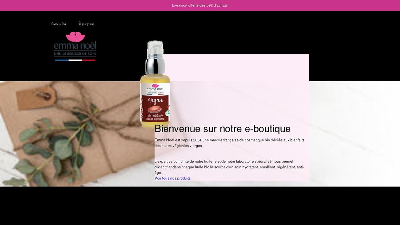 emmanoel.bio shopify website screenshot