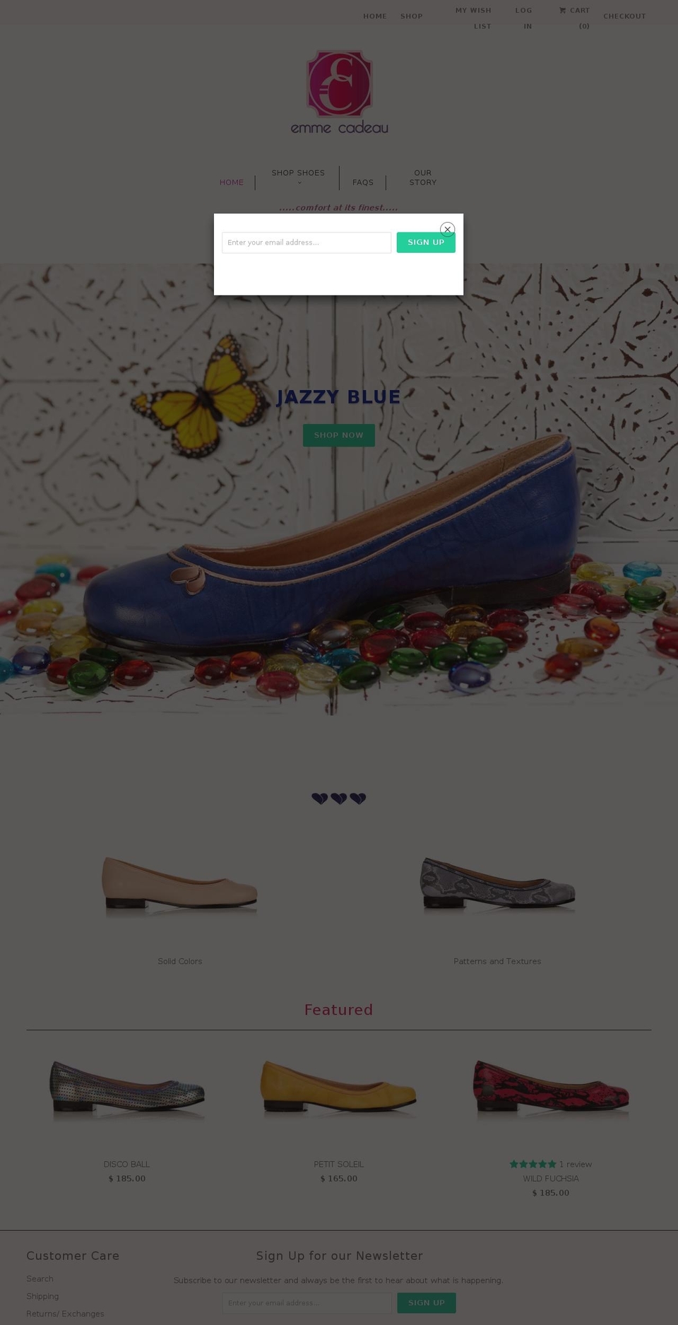 emme-cadeau.com — Shopify storefront screenshot