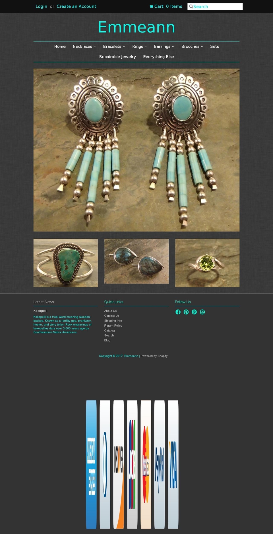 emmeann.com shopify website screenshot