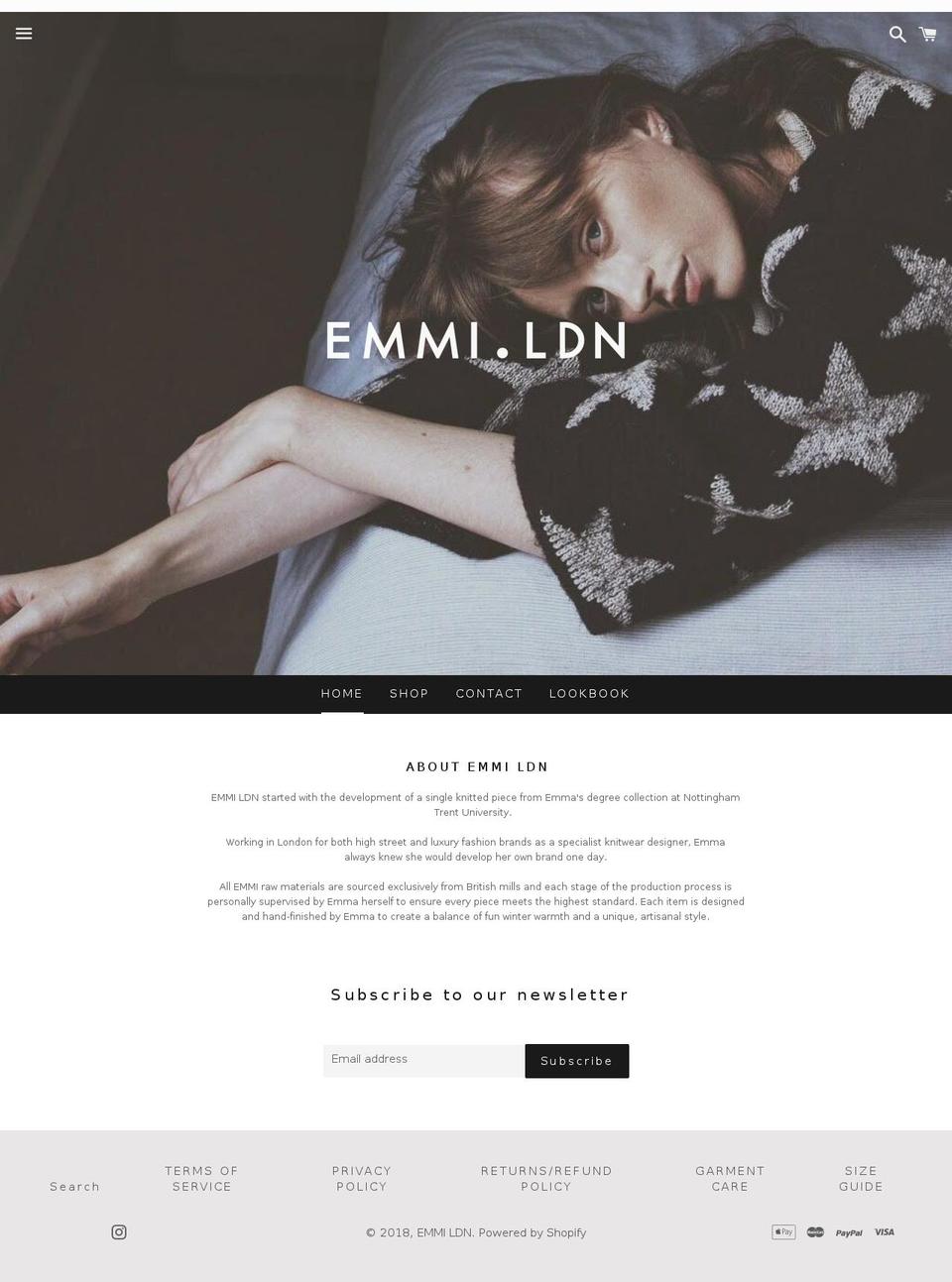 emmildn.com — Shopify storefront screenshot
