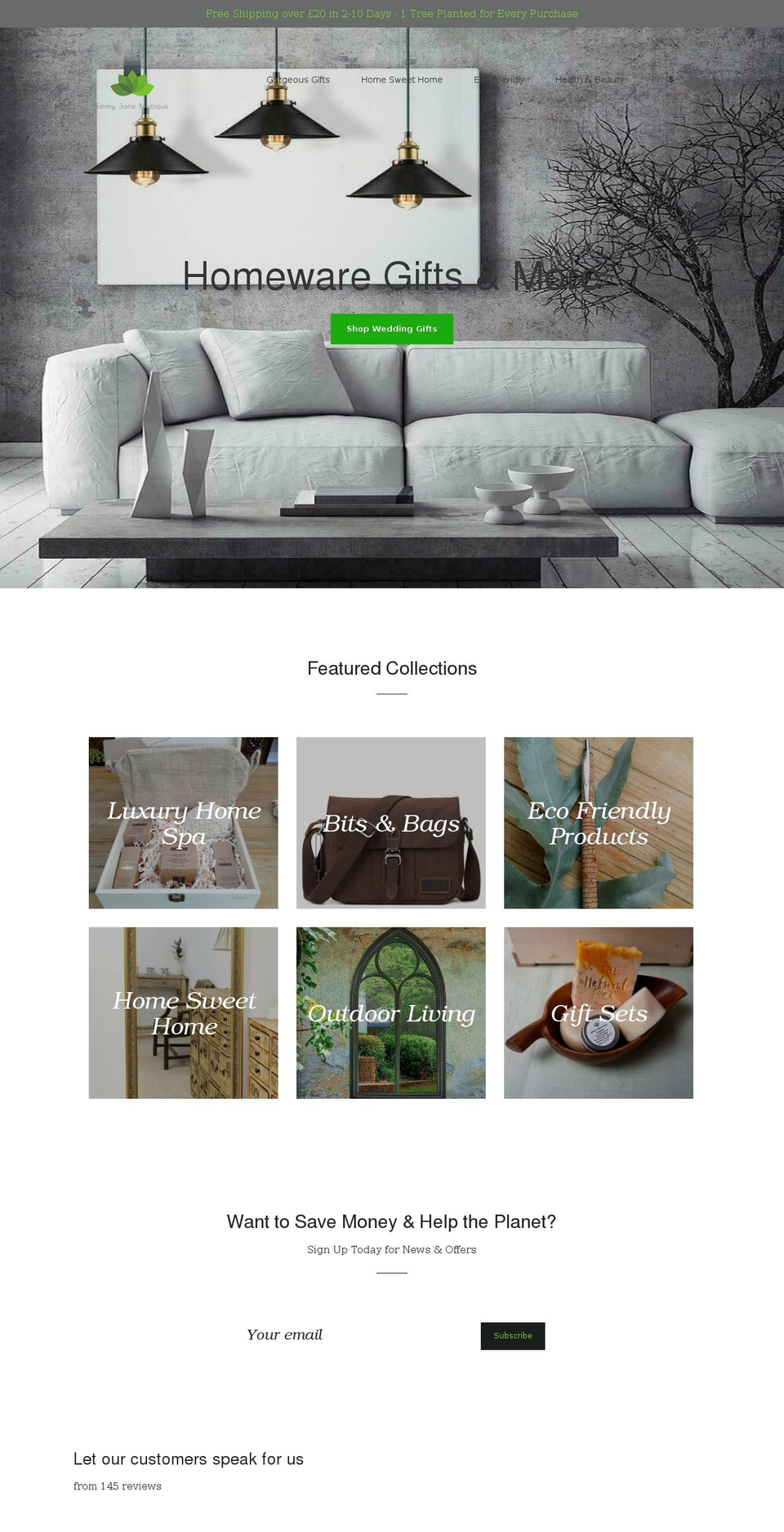 emmyjaneboutique.com shopify website screenshot