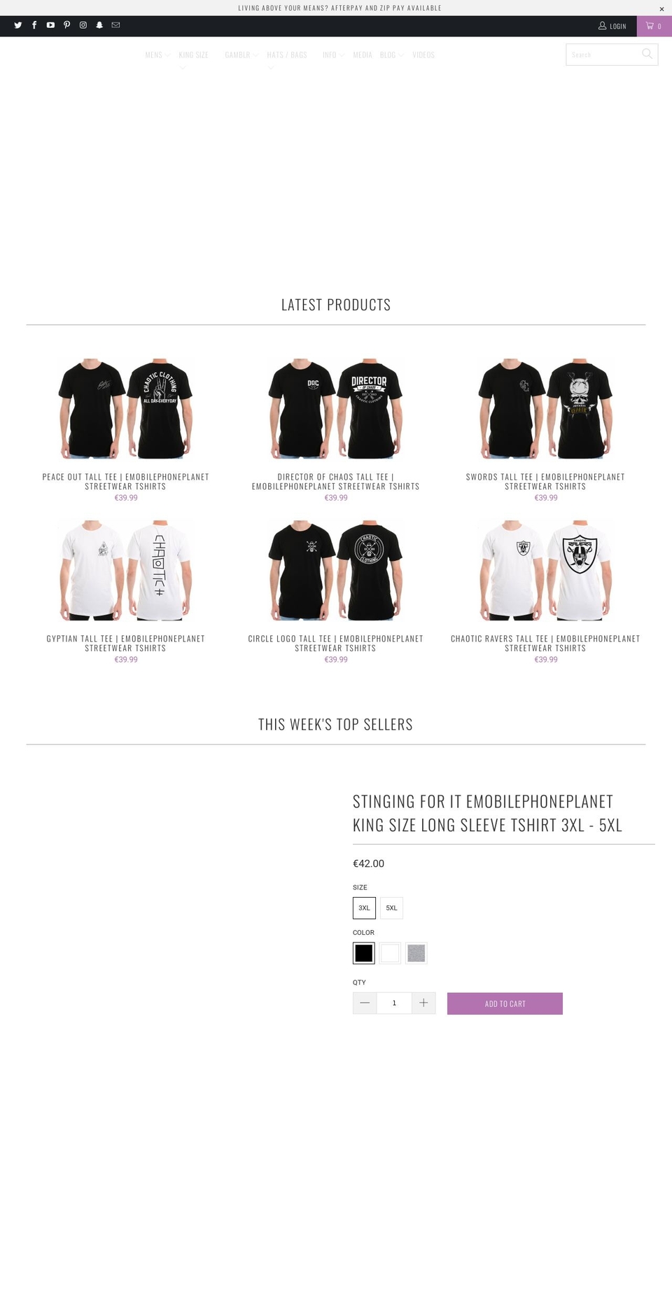 emobilephoneplanet.com shopify website screenshot