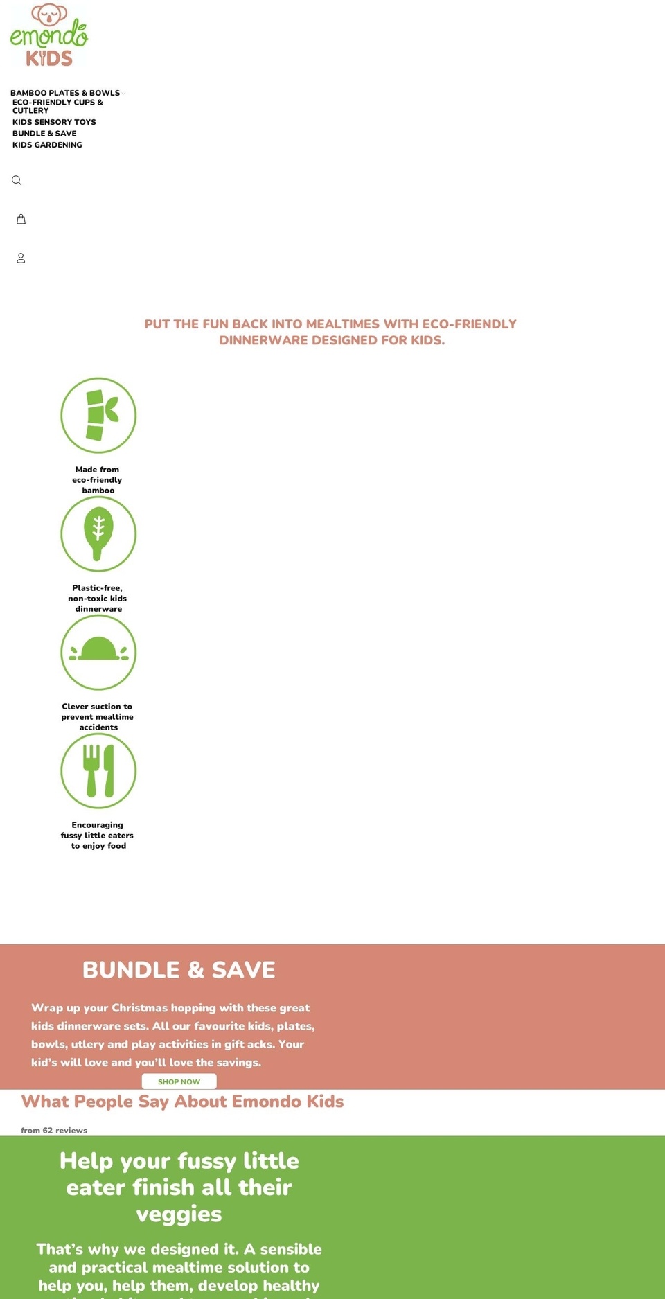 emondokids.com.au shopify website screenshot