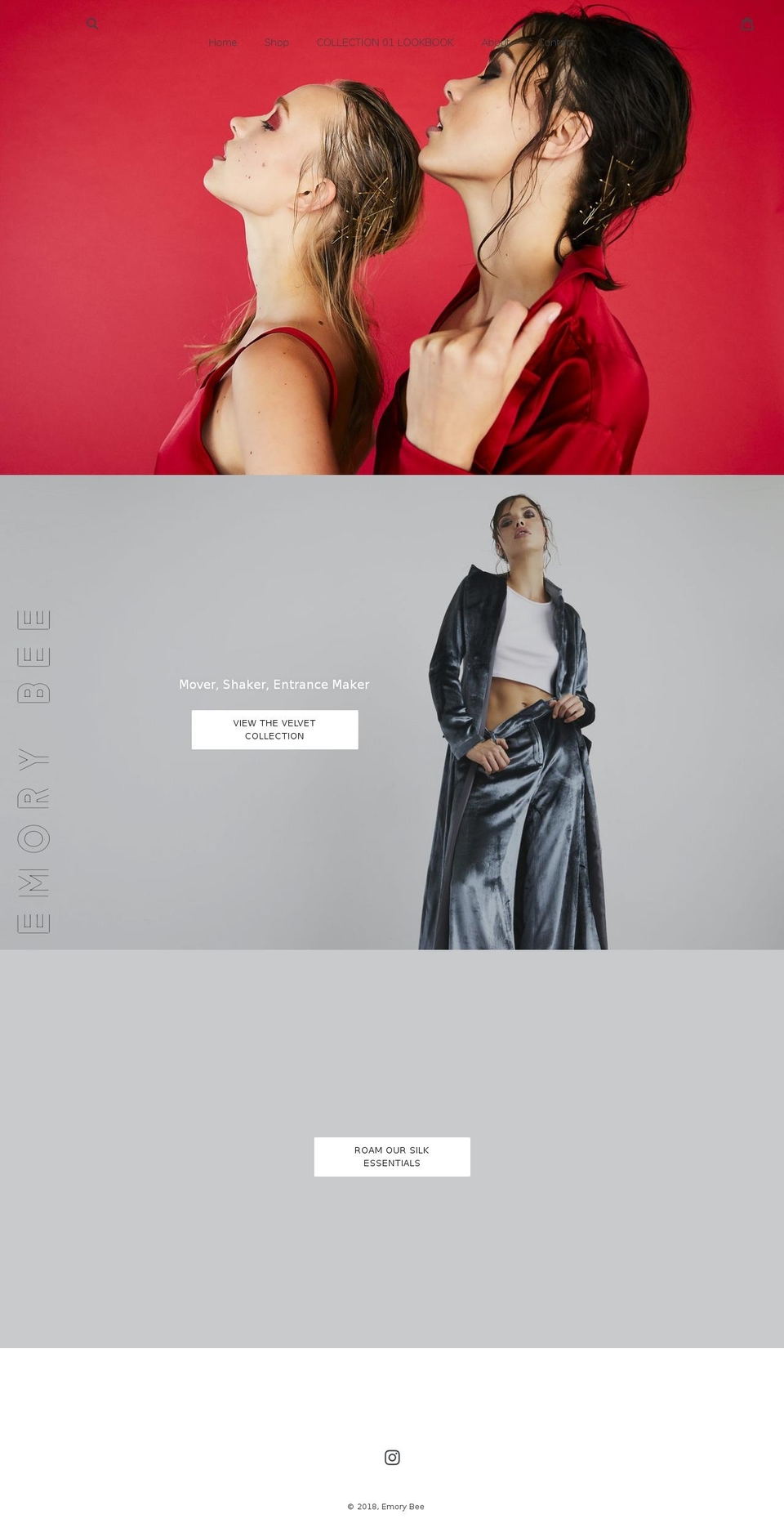 emorybee.com shopify website screenshot