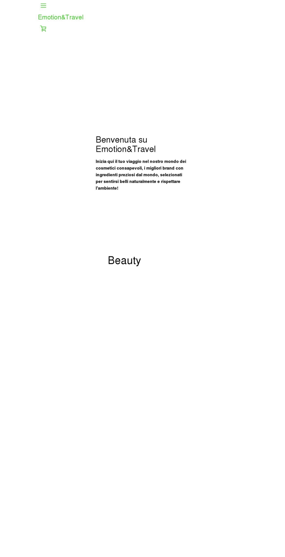 emotionetravel.com shopify website screenshot