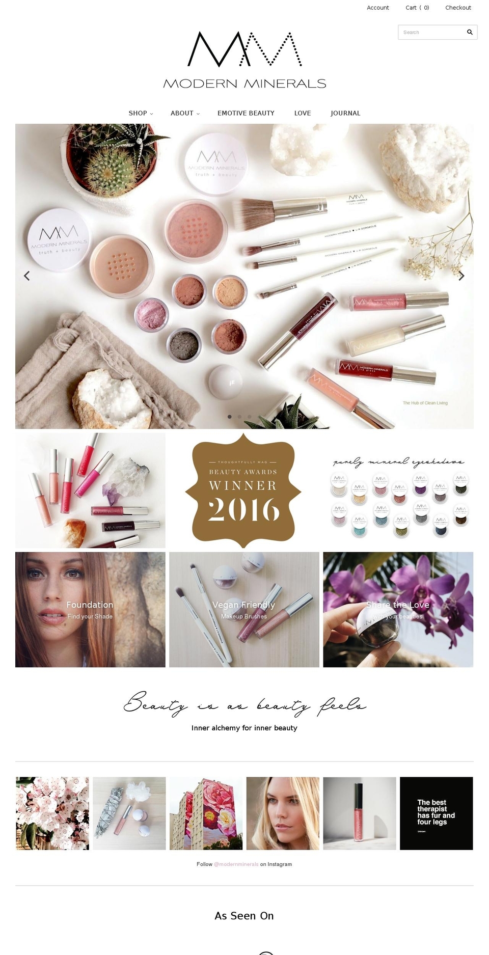 emotivebeauty.com shopify website screenshot