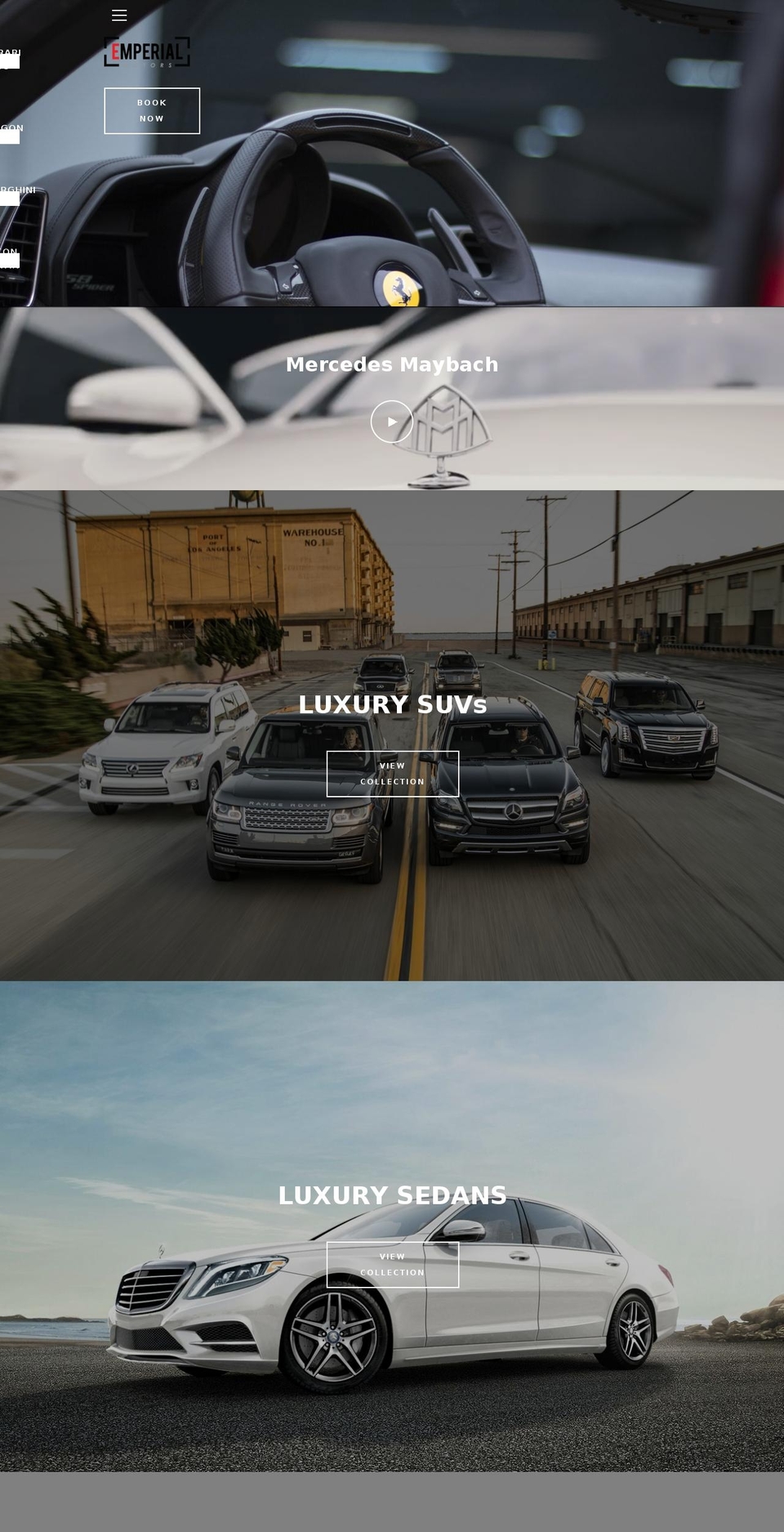 emperialmotors.com shopify website screenshot