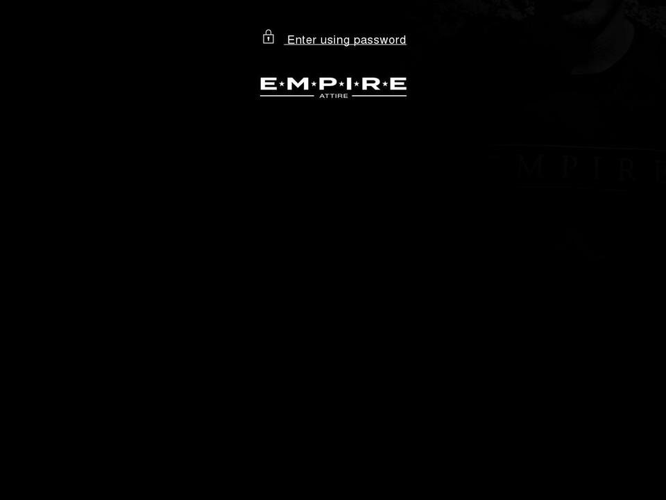 empireattire.co.uk shopify website screenshot