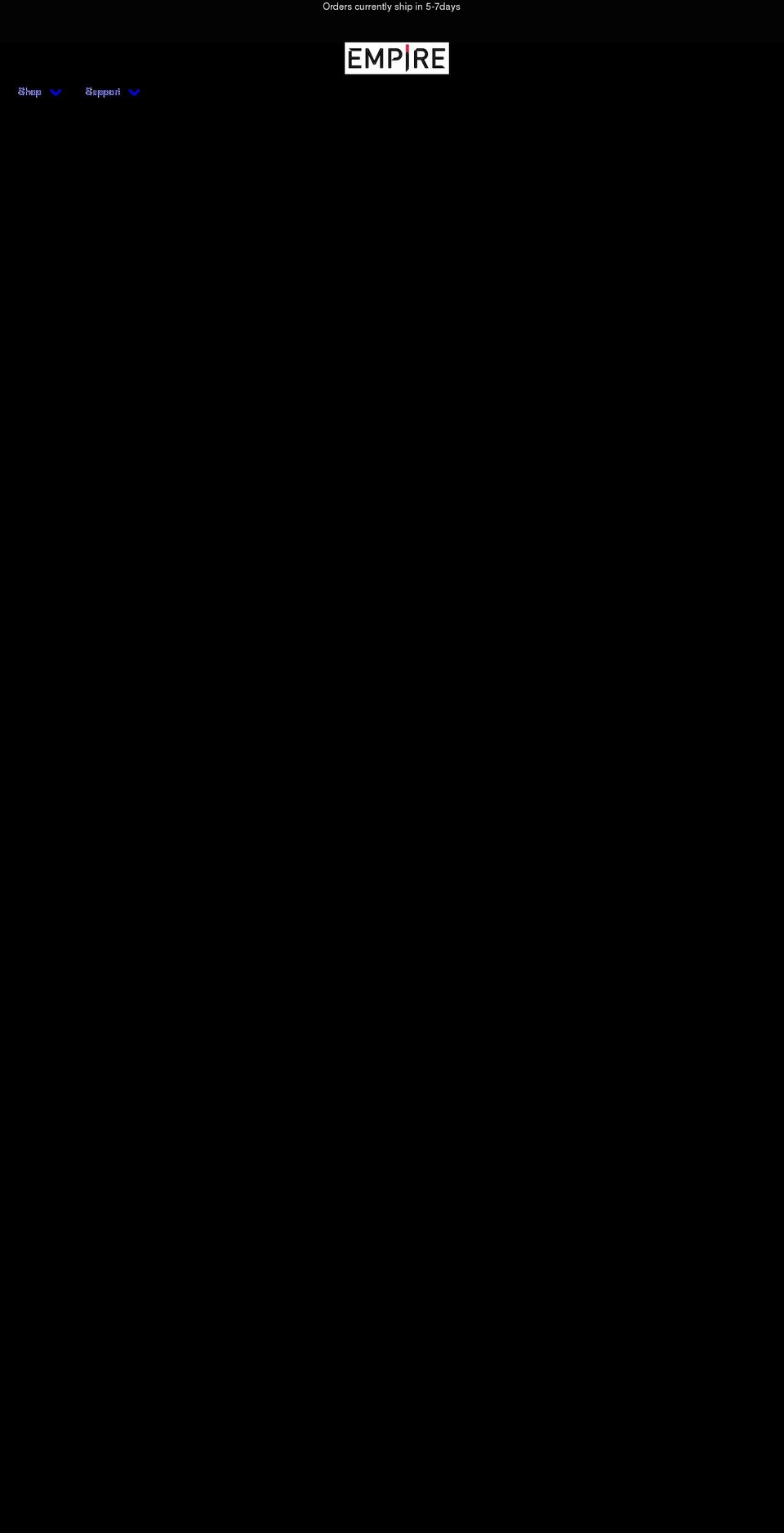 empirepbf.com shopify website screenshot
