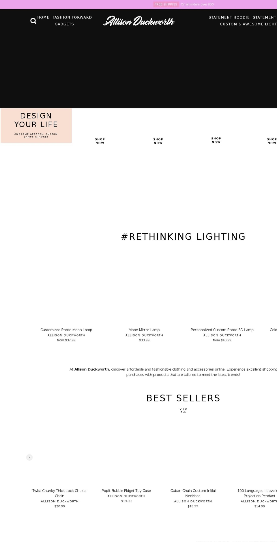Novelty - Wonify Shopify theme site example empireroxy.com