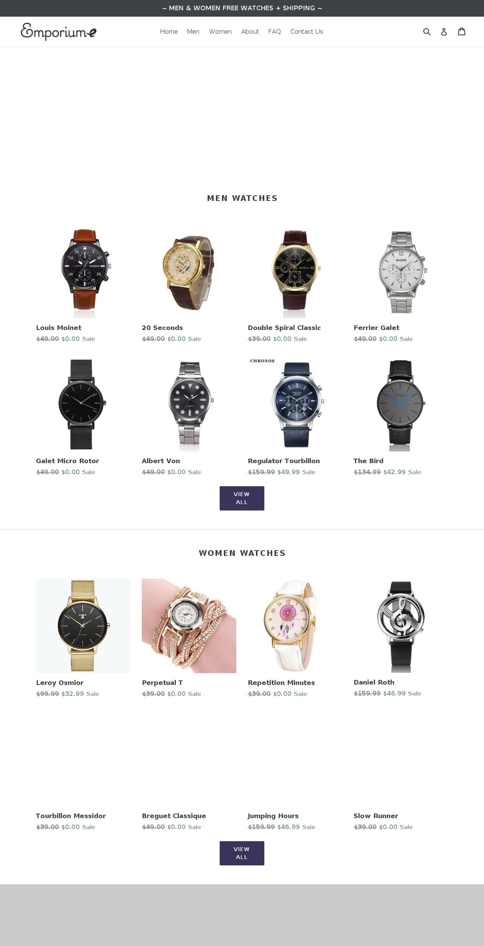 emporiume.com — Shopify storefront screenshot