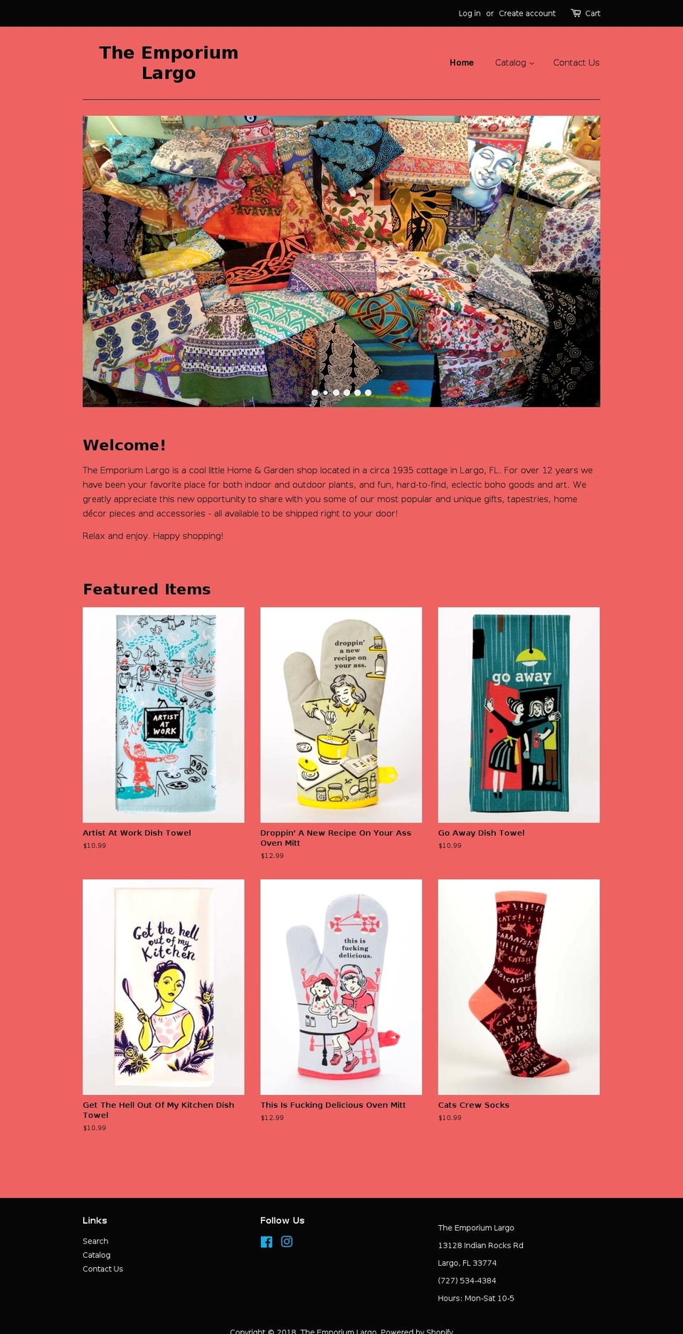 emporiumlargo.com shopify website screenshot
