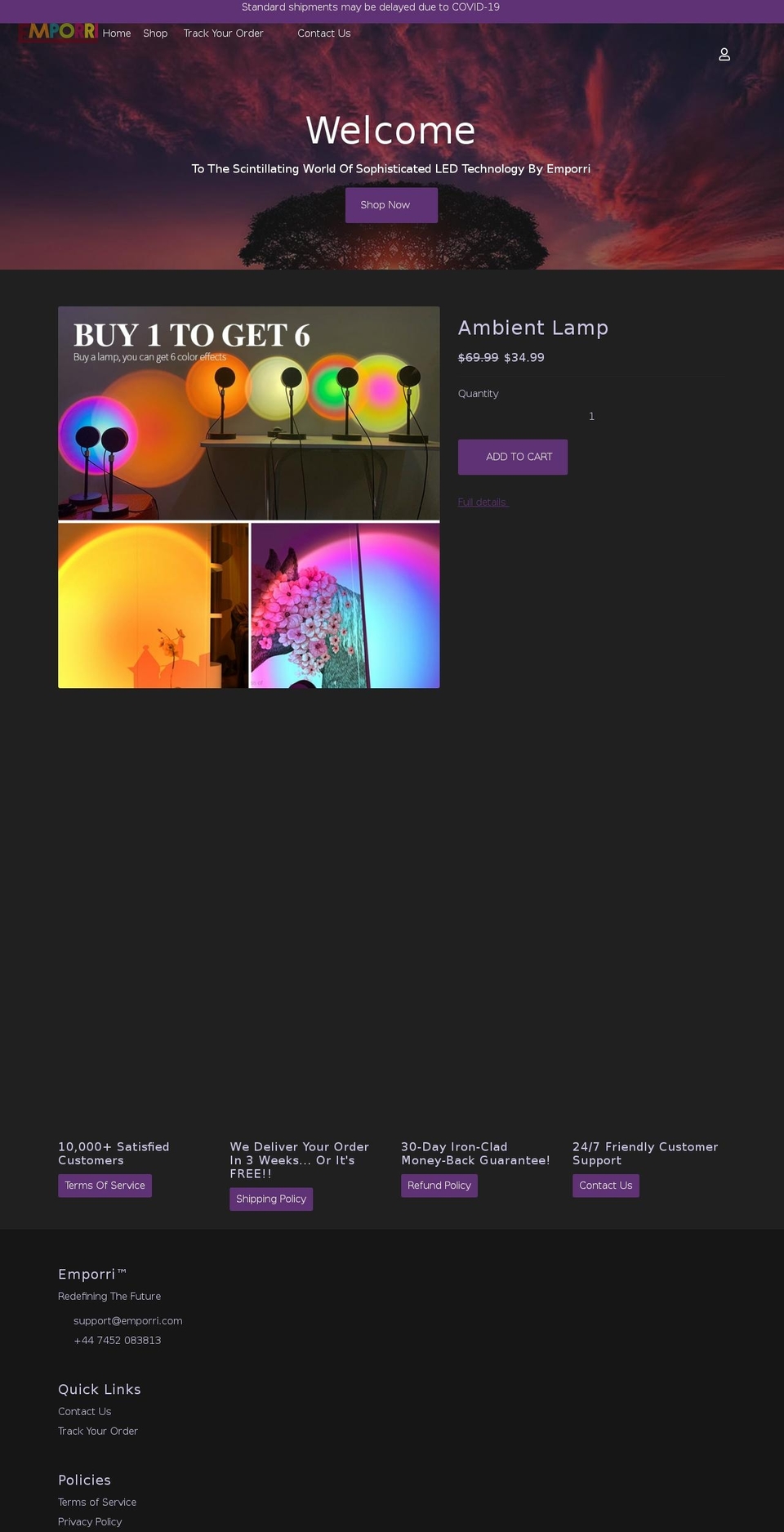 emporri.com shopify website screenshot