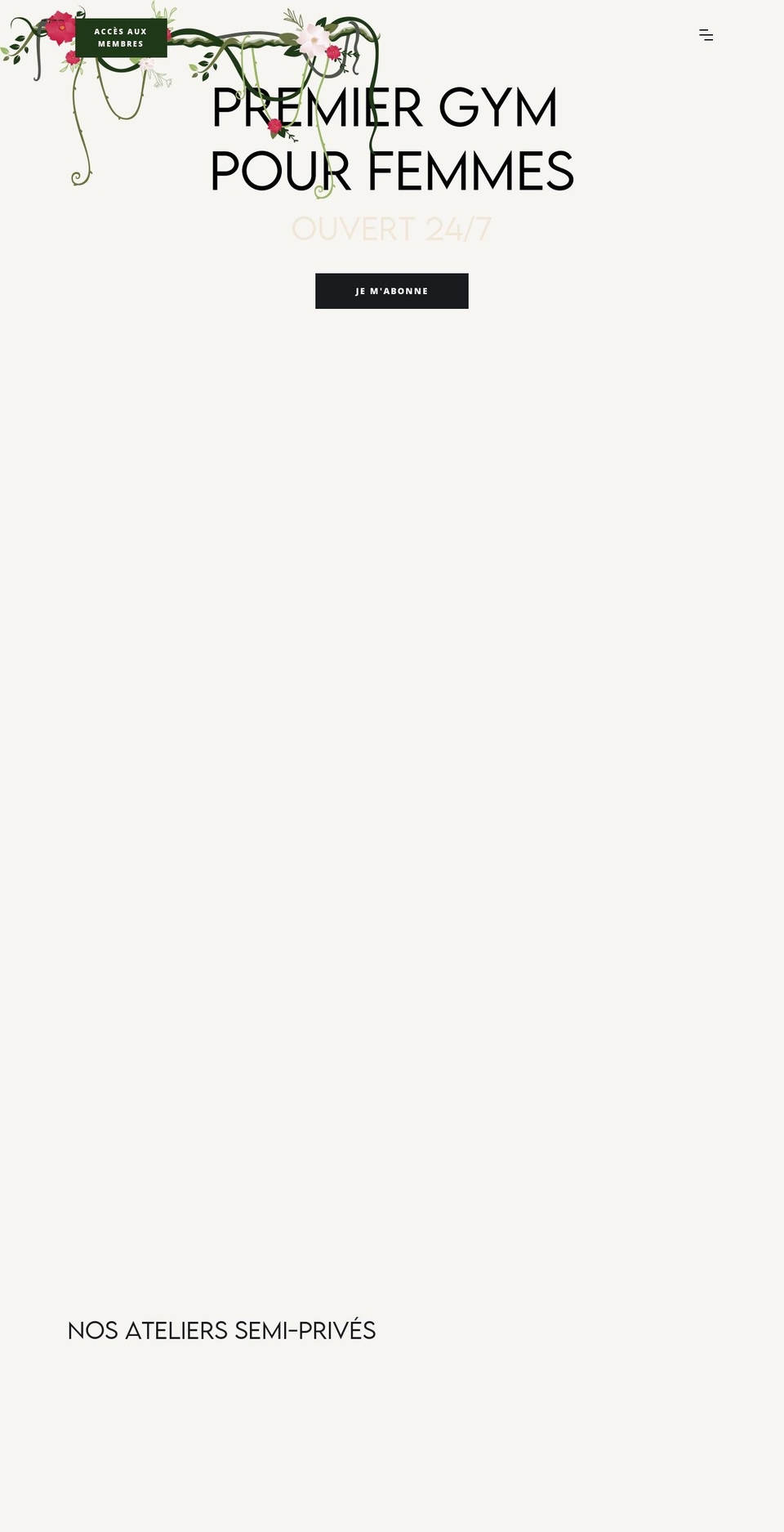 empowergyms.com — Shopify storefront screenshot