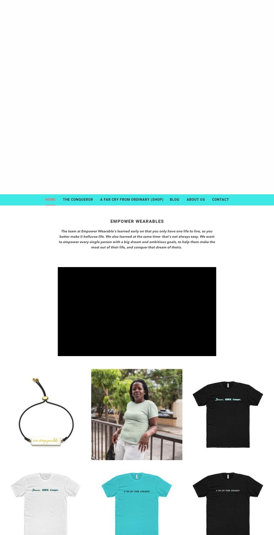 empowerwearables.com shopify website screenshot