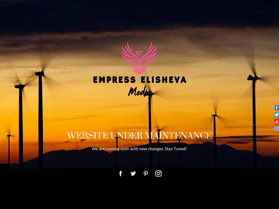 empresselisheva.com shopify website screenshot