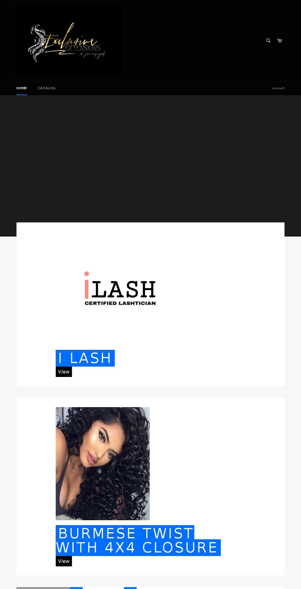 empressroyalcollection.com shopify website screenshot