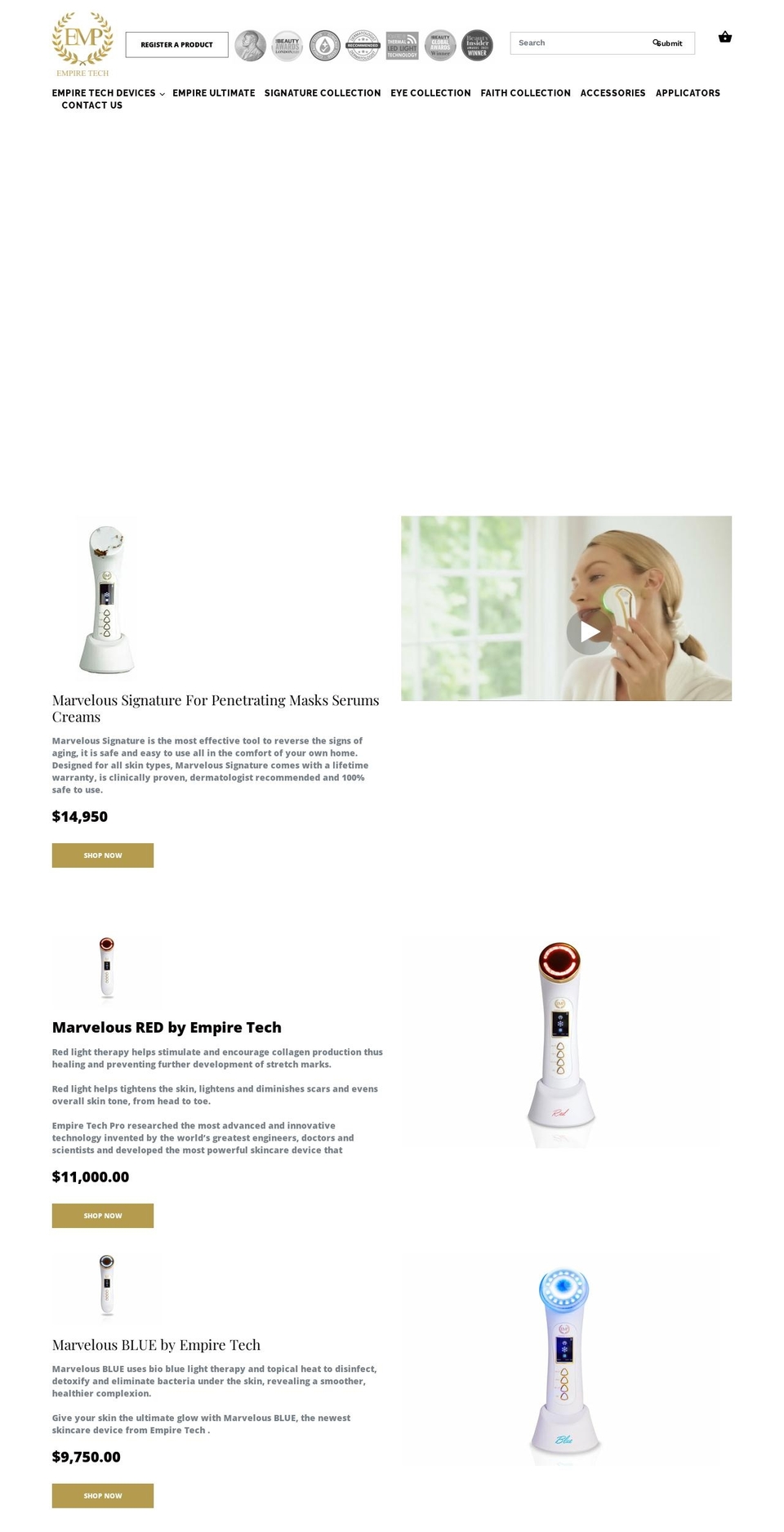 emptechpro.com — Shopify storefront screenshot