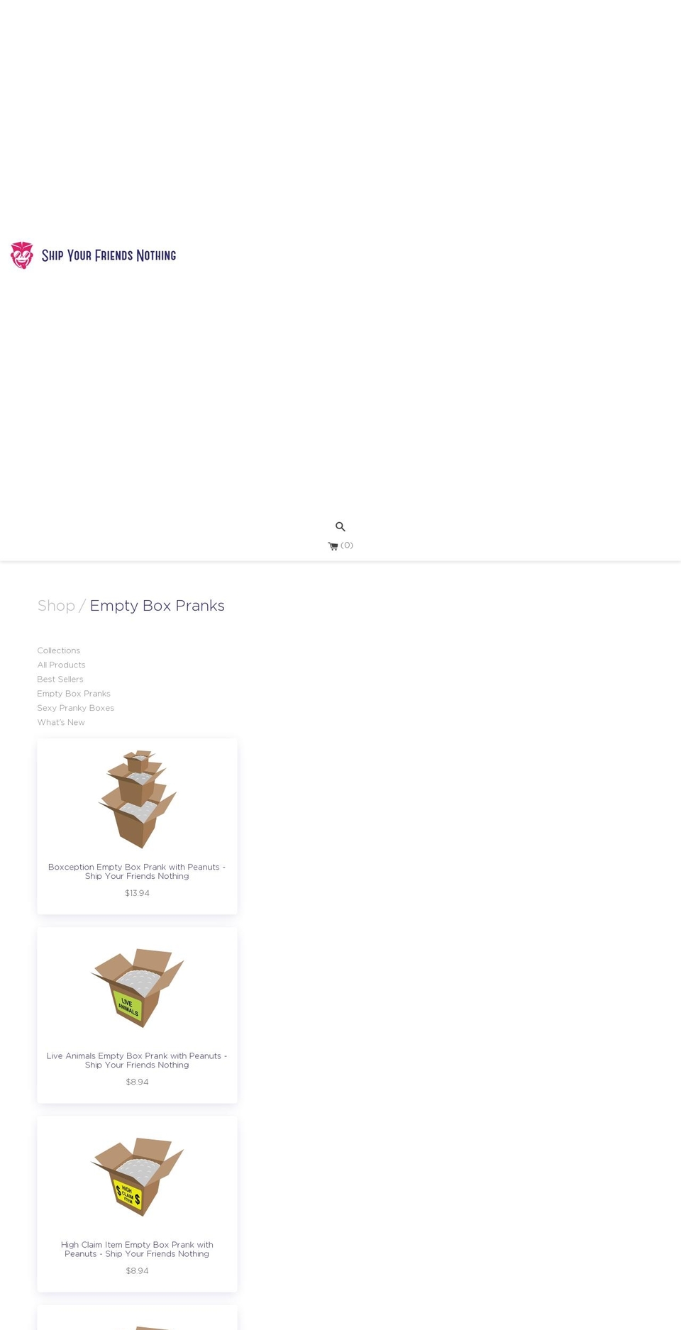 SYFN [Dev] Shopify theme site example emptyboxprank.com