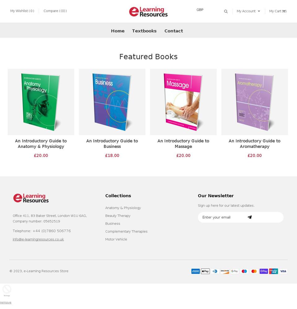 emspublishing.co.uk shopify website screenshot