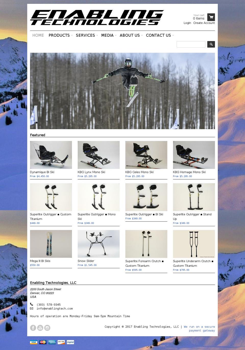 enabelingtech.com shopify website screenshot
