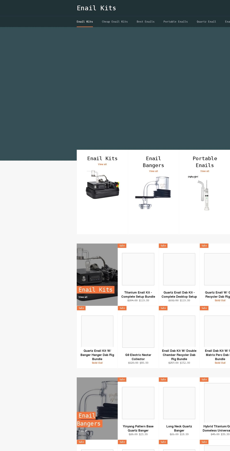 enailkit.com shopify website screenshot