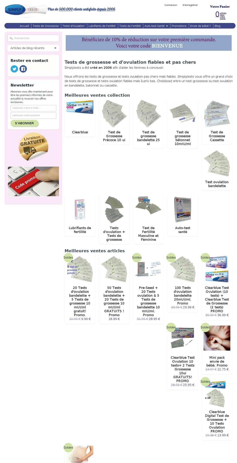 enceinteoupas.com — Shopify storefront screenshot