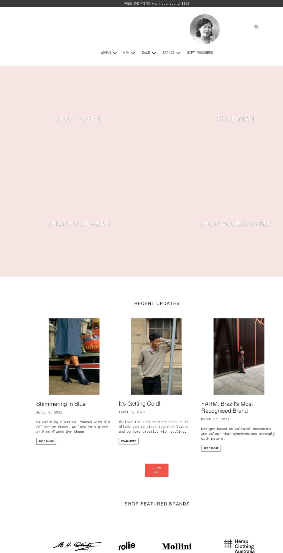 enchanted-readings.com shopify website screenshot