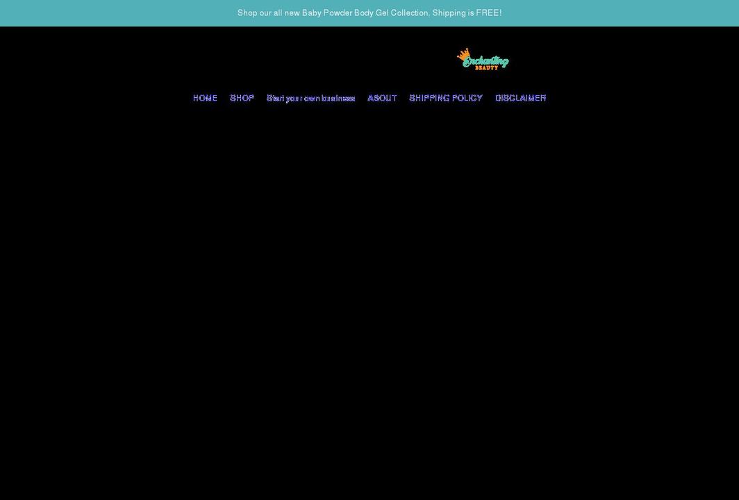 enchantingbeauty.shop shopify website screenshot