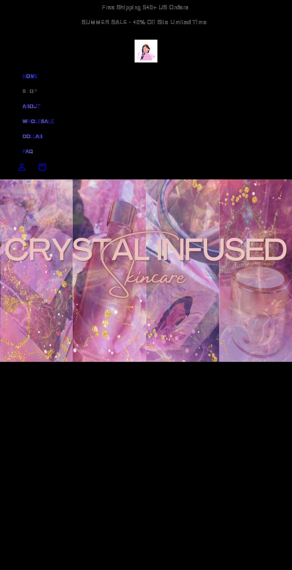 enchantinggoddessboutique.com shopify website screenshot