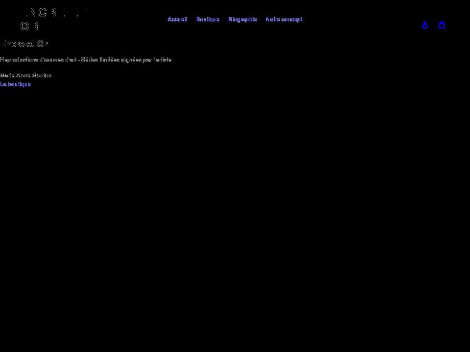 encre-or.com shopify website screenshot