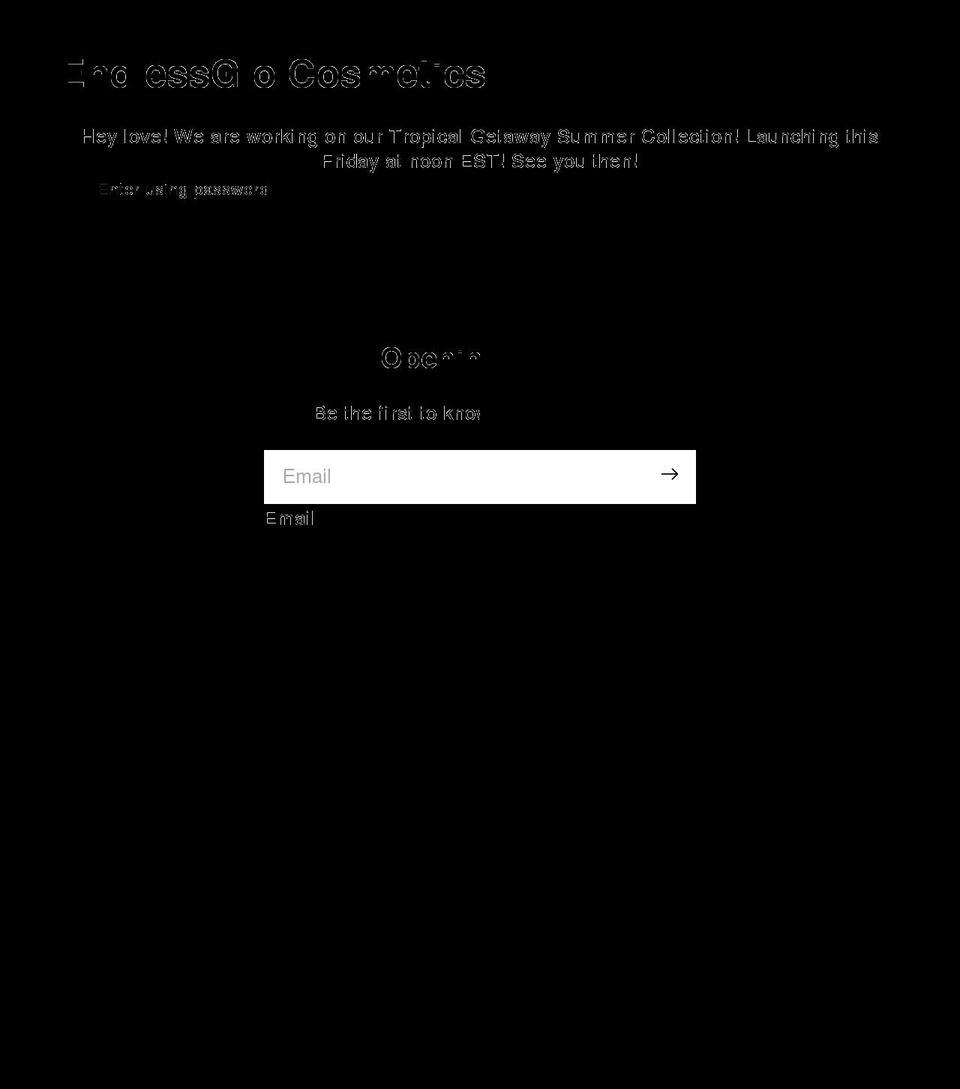 endlessglocosmetics.com shopify website screenshot