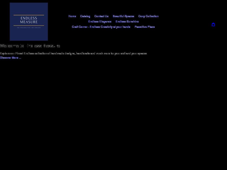 endlessmeasure.com shopify website screenshot
