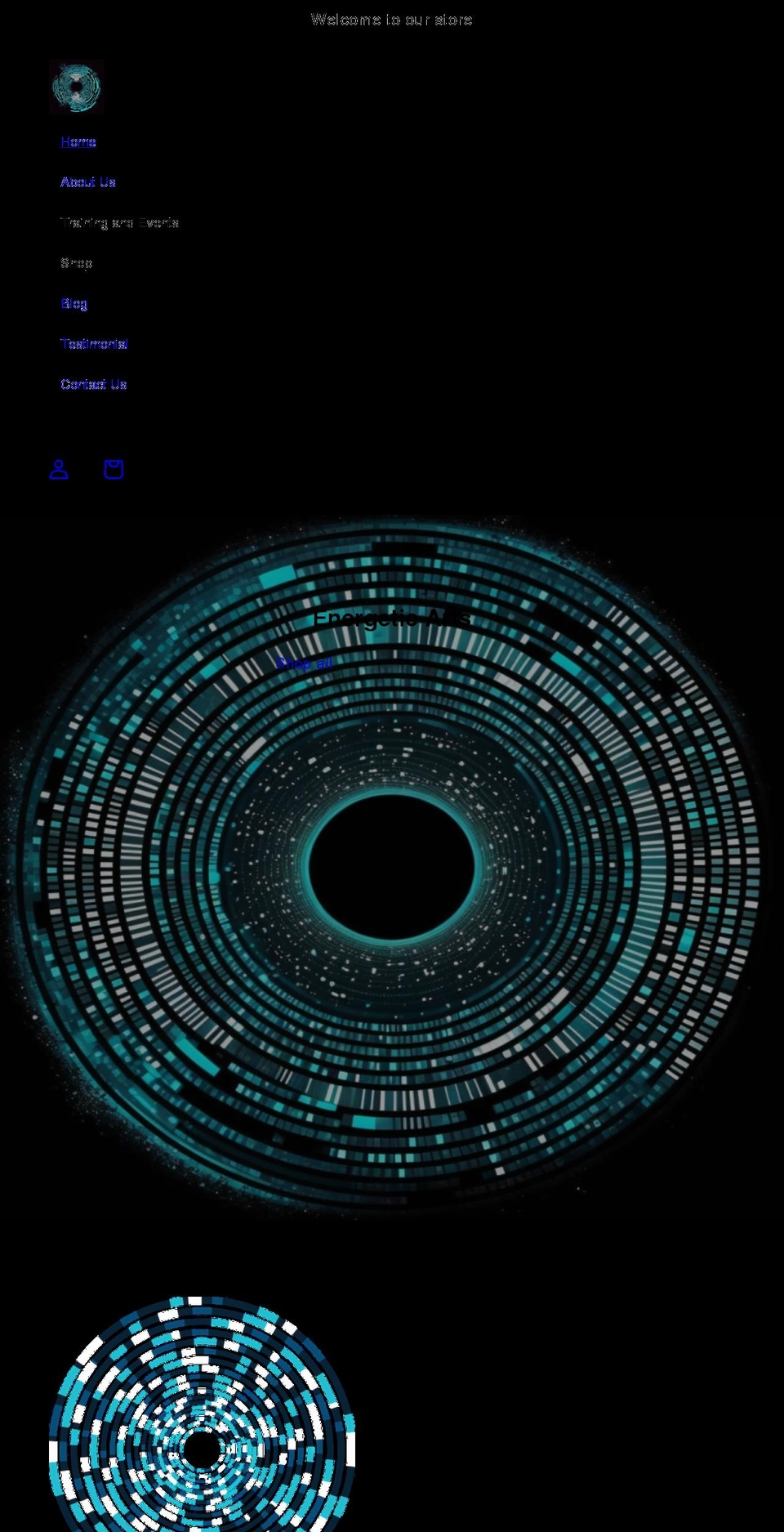 energeticarts.com.au shopify website screenshot