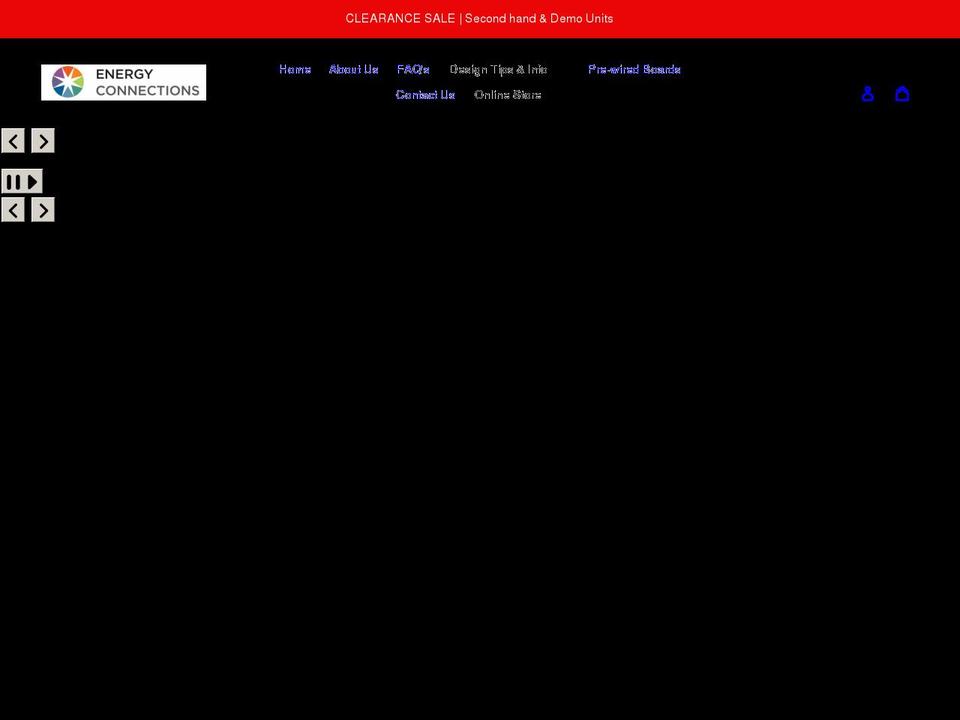 energyconnections.net.au shopify website screenshot