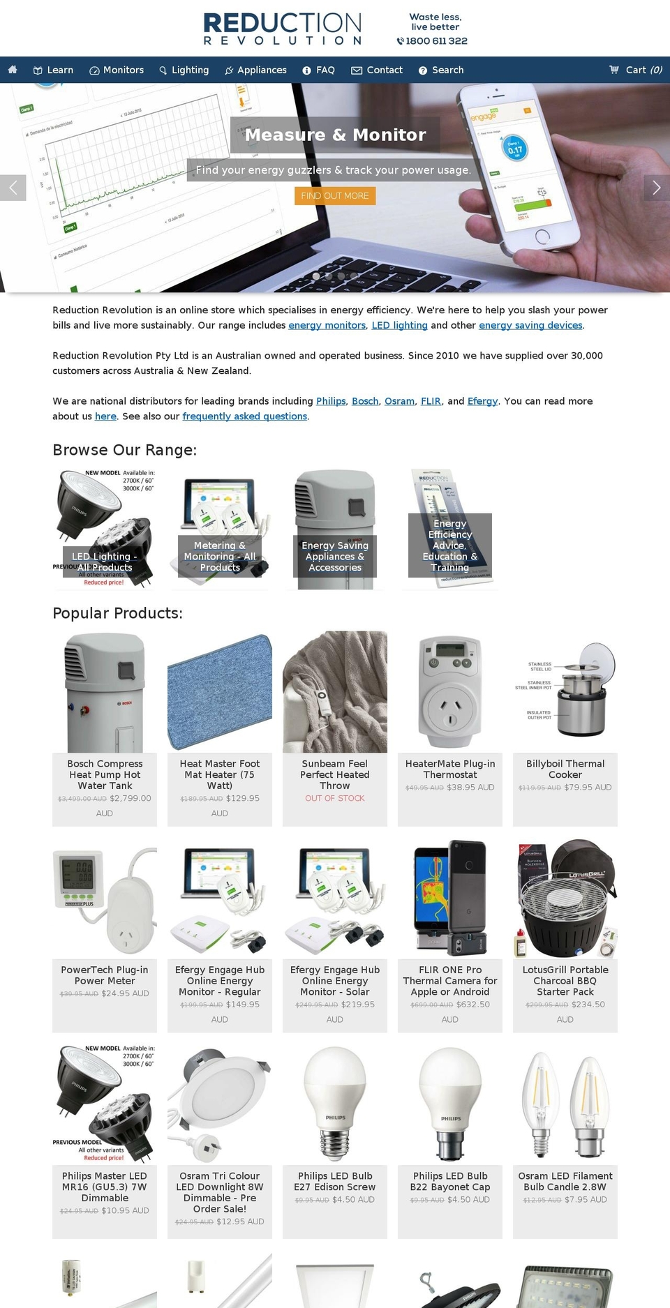 energyrevolution.com.au shopify website screenshot