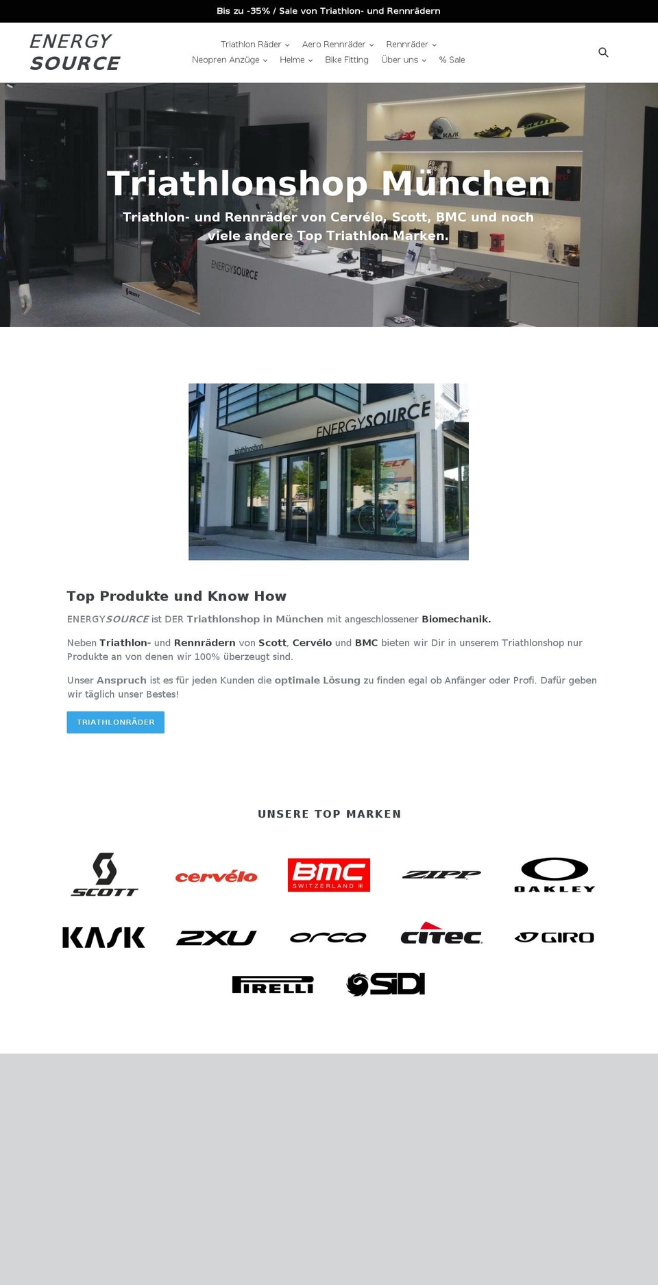 energysource Shopify theme site example energysource.de